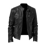 Fabien | Veste en cuir décontractée