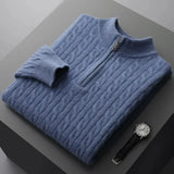 Deneb Cachemire Velours Mi-Zip