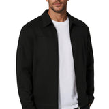 Veste en Suède Noire pour Hommes – Vêtements d'Extérieur Casual Modernes