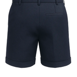 Shorts pour hommes avec plis et poches – Bleu marine et universels