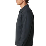 Veste en Twill Léger pour Hommes – Gris Foncé – Coupe Régulière