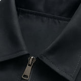 Veste en Twill Léger pour Hommes – Gris Foncé – Coupe Régulière