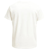T-shirt en coton pour hommes – Respirant à manches courtes col rond – Blanc