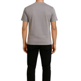 T-shirt pour homme en coton – Respirant à manches courtes col rond – Gris fer