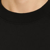 T-shirt en coton pour homme – Respirant, manches courtes, col rond – Noir-ardoise