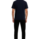 T-shirt en coton pour homme – Respirant, manches courtes, col rond – Noir-ardoise