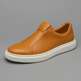 Chaussures en Cuir Élégantes Slip-On
