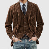 Edmond | Blazer en velours côtelé et gilet