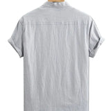 Chemise Décontractée à Manches Courtes