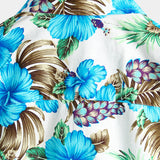 Chemise Hawaïenne en Coton Tropical pour Hommes