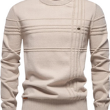 Martín | Pull homme à motifs à carreaux