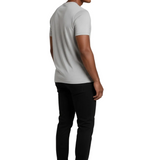 T-shirt Slim-Fit pour Homme en Brume Argentée
