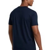 T-Shirt Slim-Fit Homme en Couleur Bleu Marine