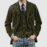 Edmond | Blazer en velours côtelé et gilet