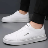 Chaussures en Cuir Slip-On