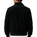Veste en Velours Côtelé pour Homme - Noire