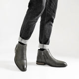 Bottines Chelsea en Cuir