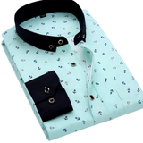 Chemise à Imprimé Marin