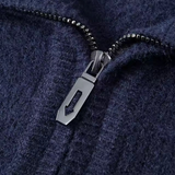 Pull Gstaad en Cachemire avec demi-fermeture éclair
