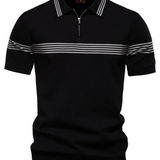 T-shirt Polo Rayé