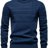 Martín | Pull homme à motifs à carreaux