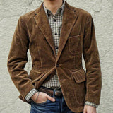 Edmond | Blazer en velours côtelé et gilet