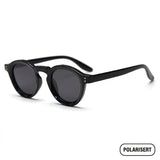 Elian | Lunettes de soleil rétro rondes polarisées