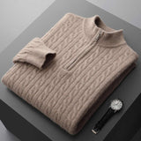 Deneb Cachemire Velours Mi-Zip