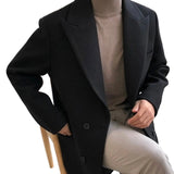 Manteau Élégant à Double Boutonnage