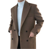 Manteau Élégant à Double Boutonnage