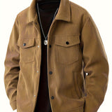 Veste en Velours Élégante