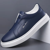 Chaussures en Cuir Slip-On