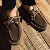 Chaussures de Ville en Suède Décontractées