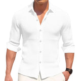 Chemise en Coton Décontractée