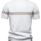 T-shirt Polo Rayé