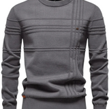 Martín | Pull homme à motifs à carreaux