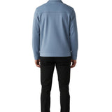 Veste en Suède Bleu Clair pour Hommes – Élégante et Universelle pour le Quotidien