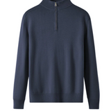 Pull zippé Capri en Laine Merino