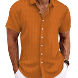Chemise Casual à Manches Courtes