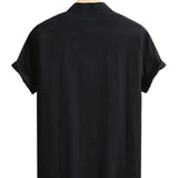 Chemise Décontractée à Manches Courtes
