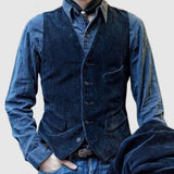 Edmond | Blazer en velours côtelé et gilet