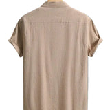 Chemise Décontractée à Manches Courtes