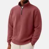 Damien | Pull zippé au confort quotidien et au style intemporel
