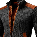 Veste Extérieure Jacquard Tricotée Valdenzo