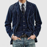 Edmond | Blazer en velours côtelé et gilet