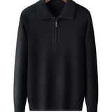 Pull Gstaad en Cachemire avec demi-fermeture éclair