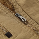 Veste d'Hiver Élégante avec Doublure en Coton