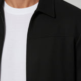 Veste en Suède Noire pour Hommes – Vêtements d'Extérieur Casual Modernes