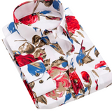 Chemise à Imprimé Marin