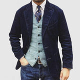 Edmond | Blazer en velours côtelé et gilet